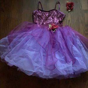 Leotard tutu dress